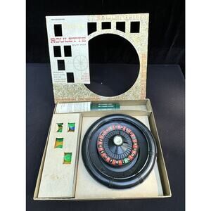 Vintage 1961 Transogram Cap'd Antibe Roulette Outfit COMPLETE In Box